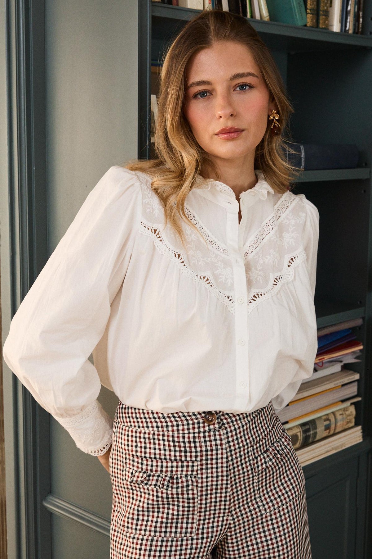 Camisa Bordado Paulina