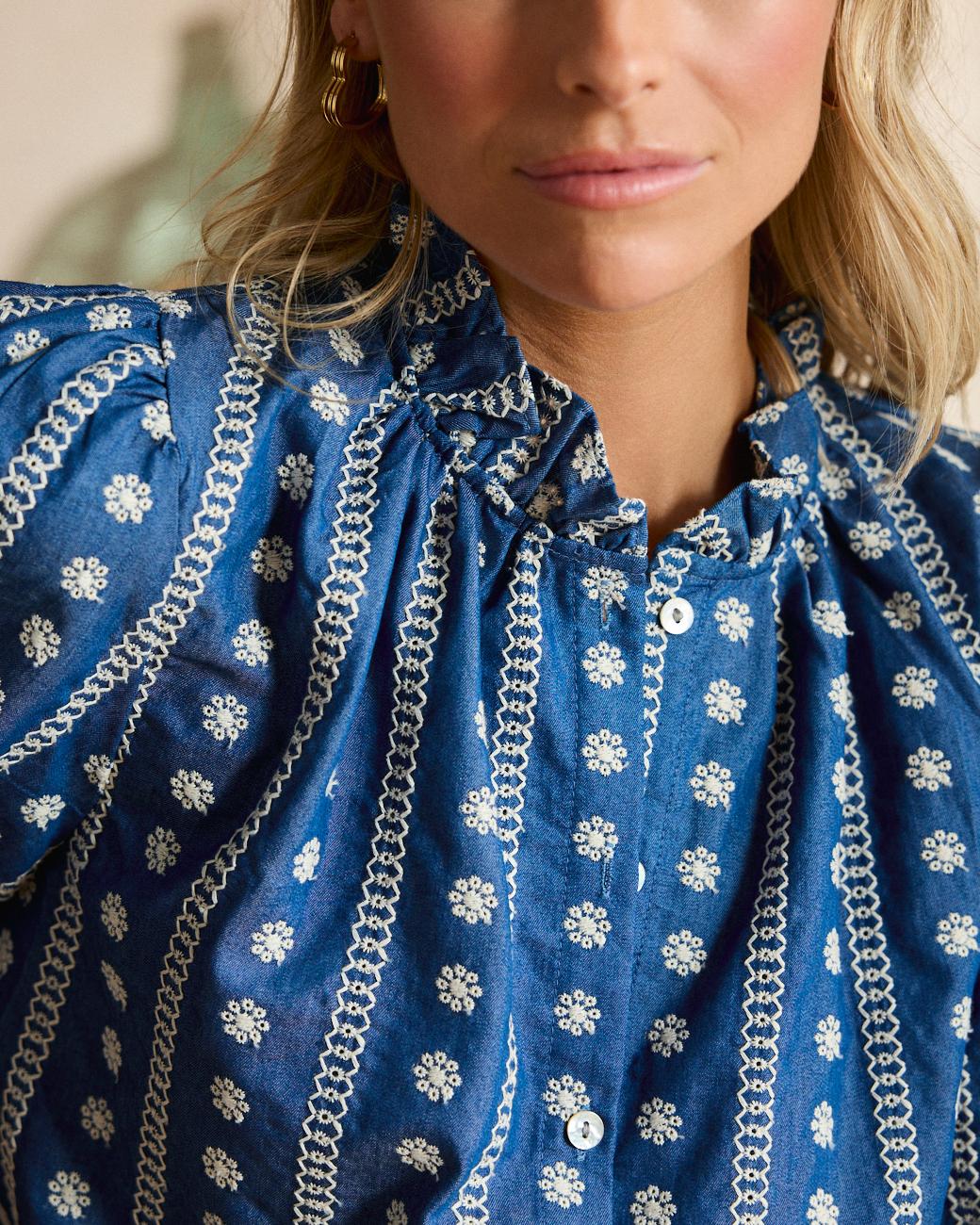 Camisa Bordados Anna