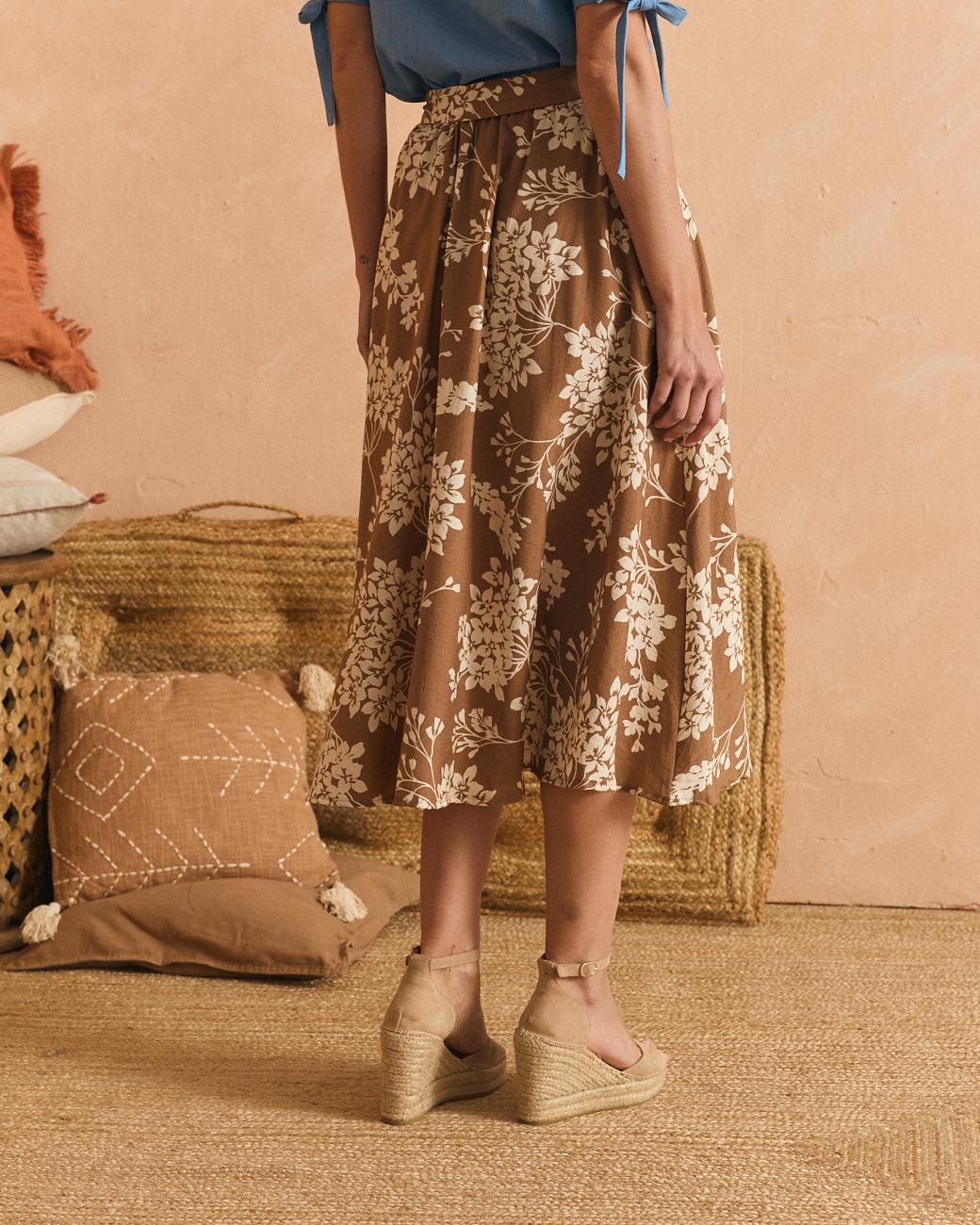 Falda Estampada Saray