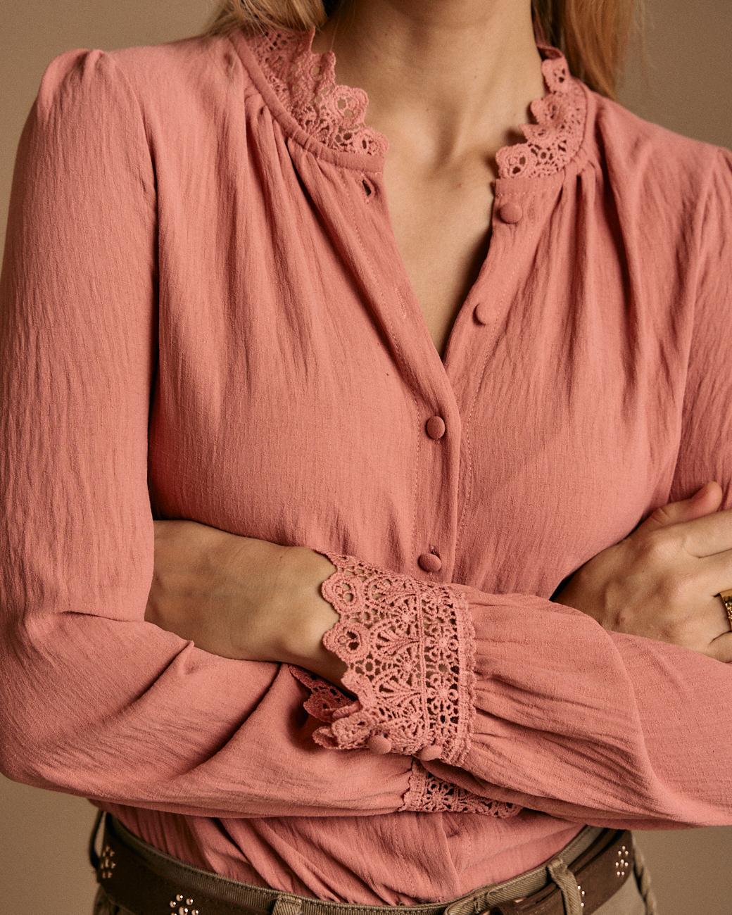 Camisa Cuello Bordado Luzma