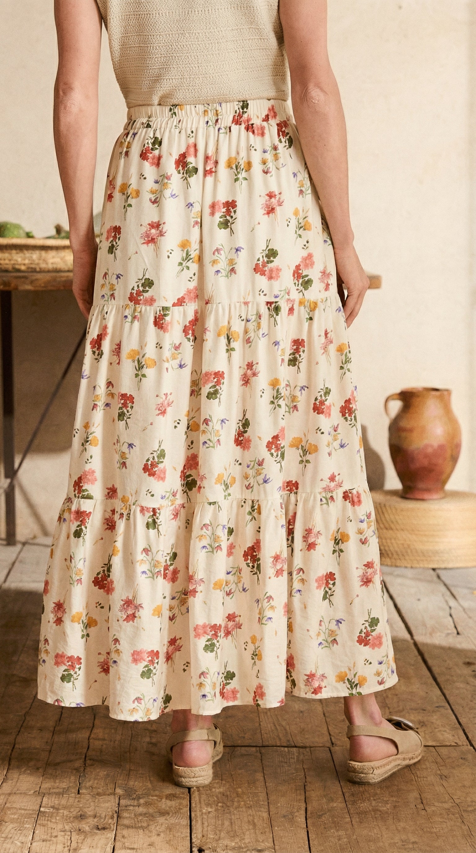 Falda Floral Nadia