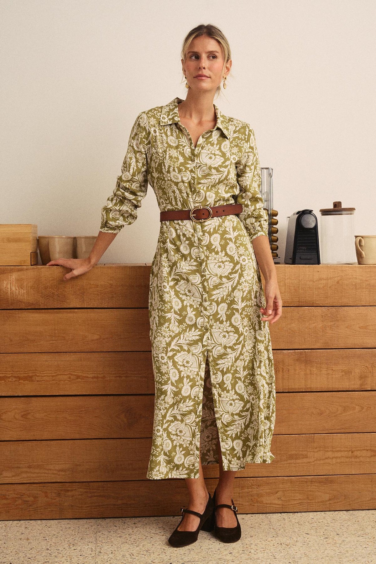 Vestido Midi Olive