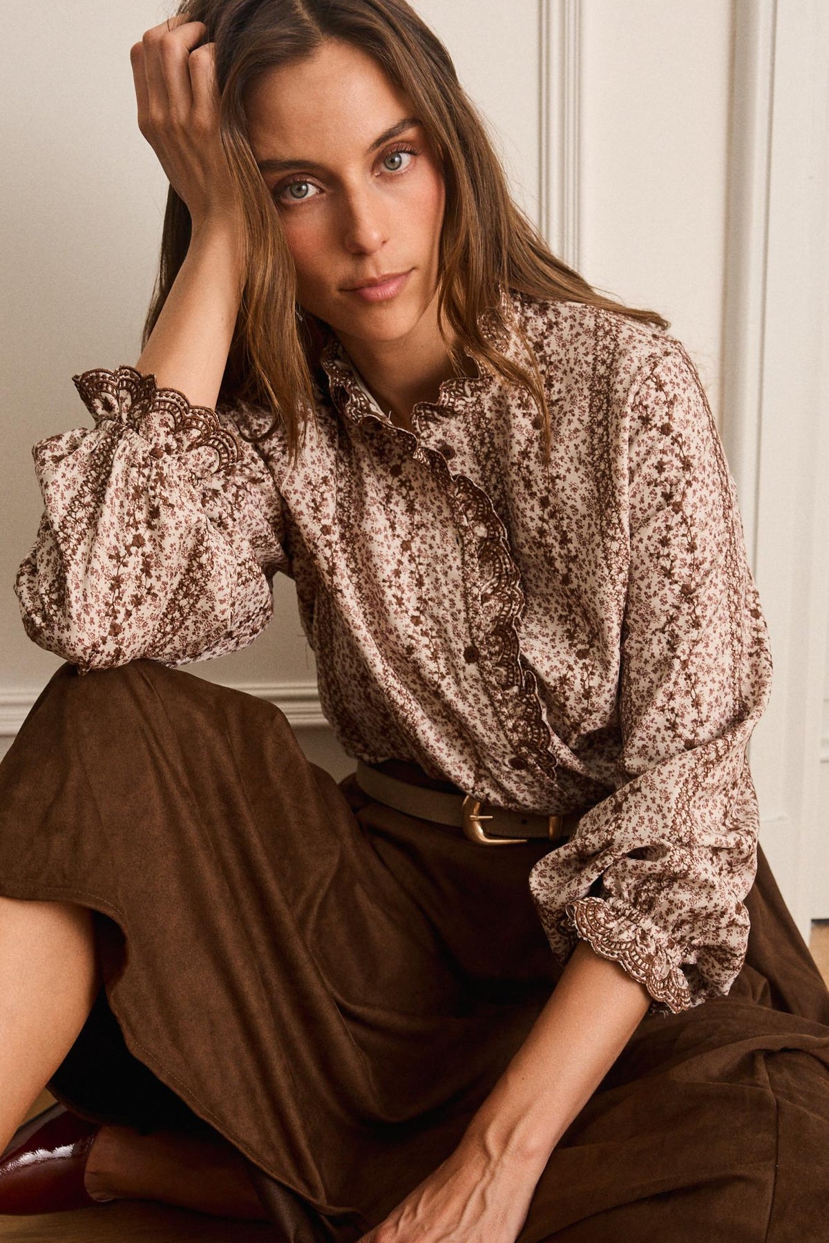 Camisa Flores Aveline