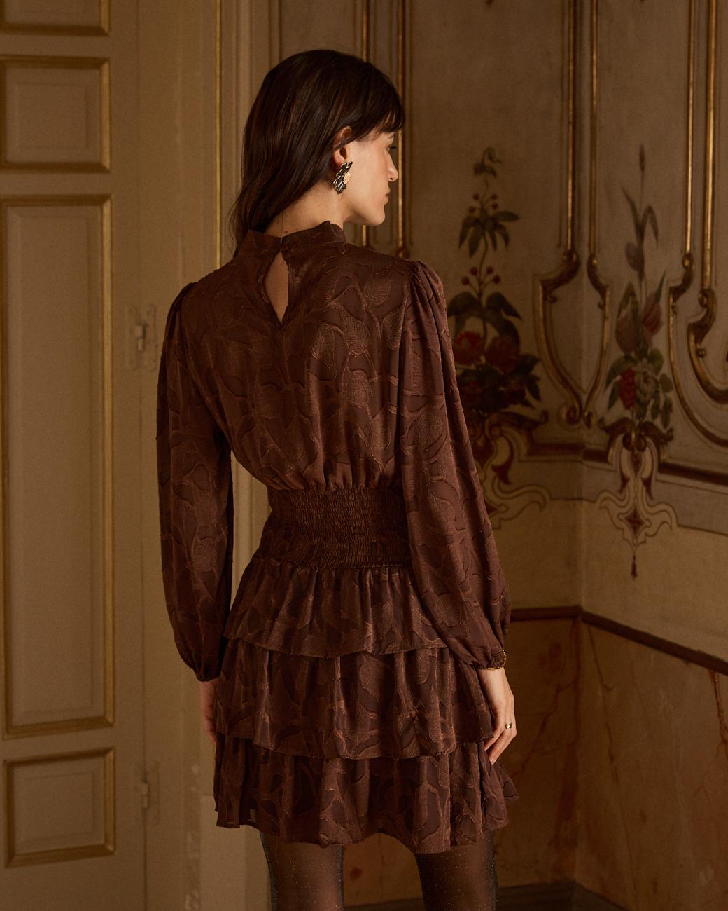 Vestido Cuello Alto Marian