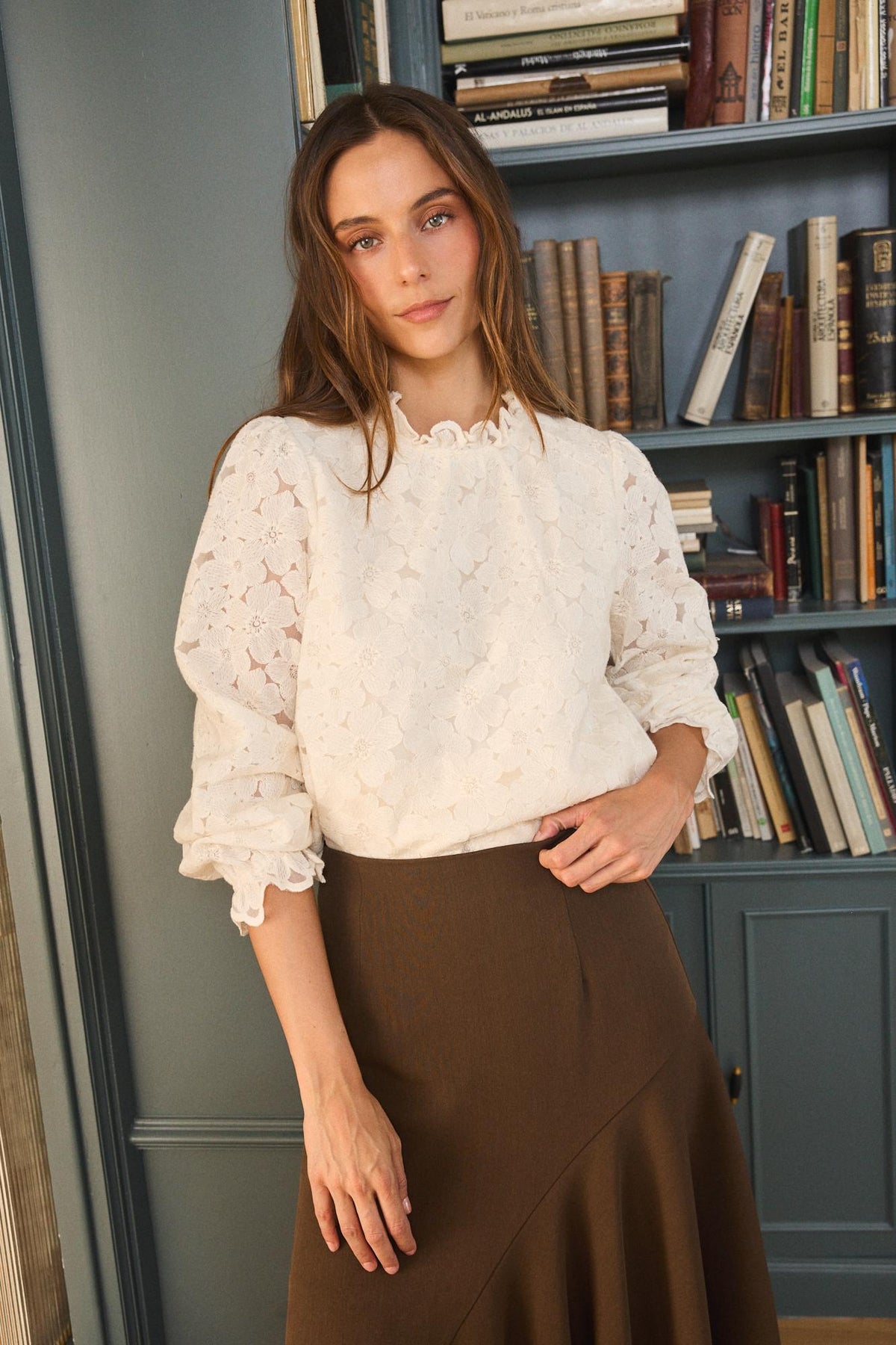 Blusa Flores Vireia