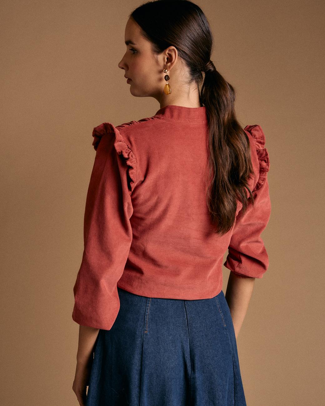 Blusa Volantes Vali