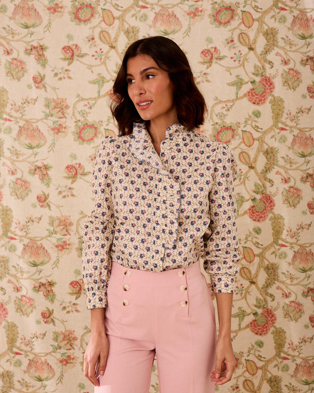 Camisa Volante Greta