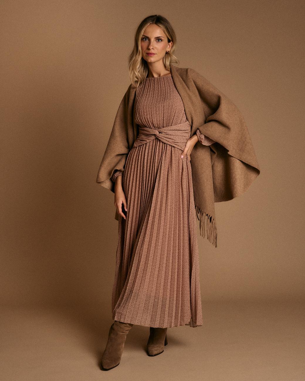 Vestido Plisado Minha