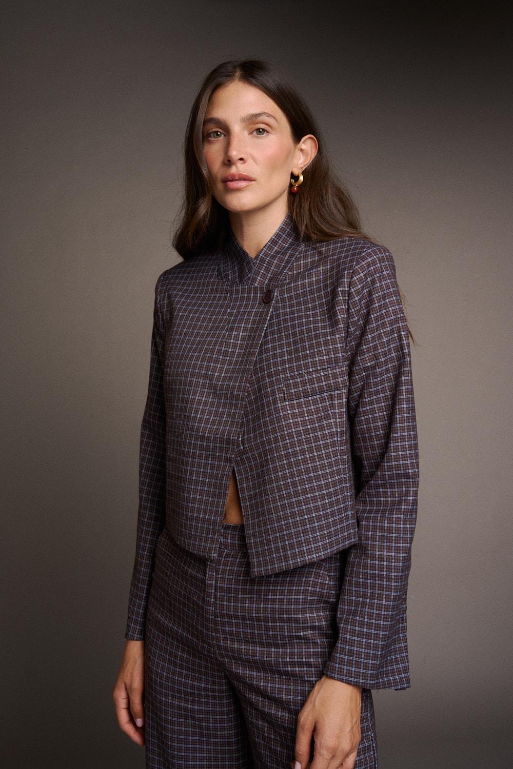 Chaqueta Cuadros Anaïs