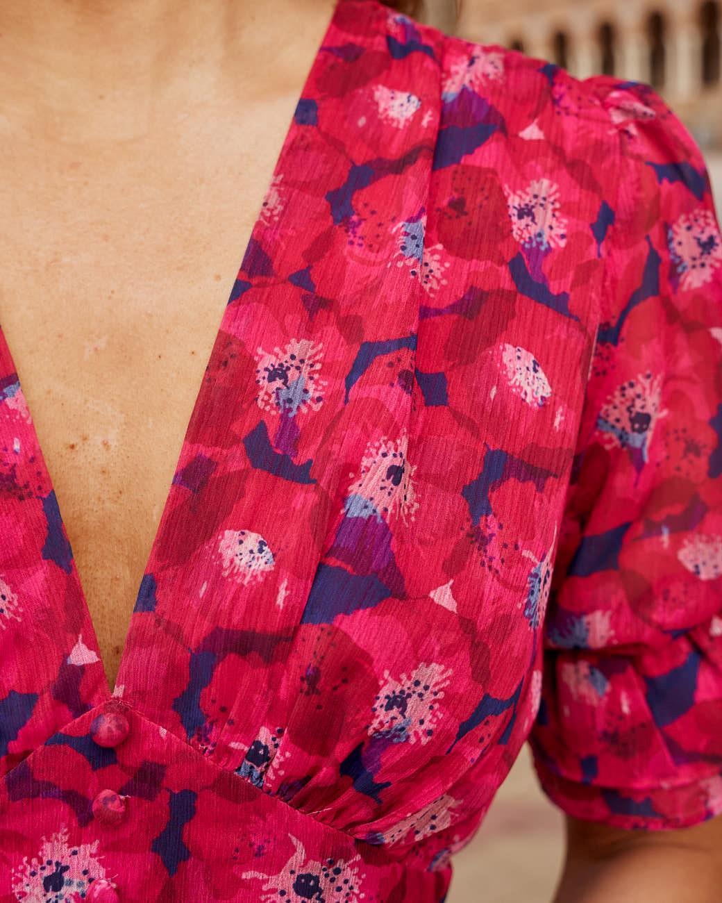 Vestido Flor Rosario