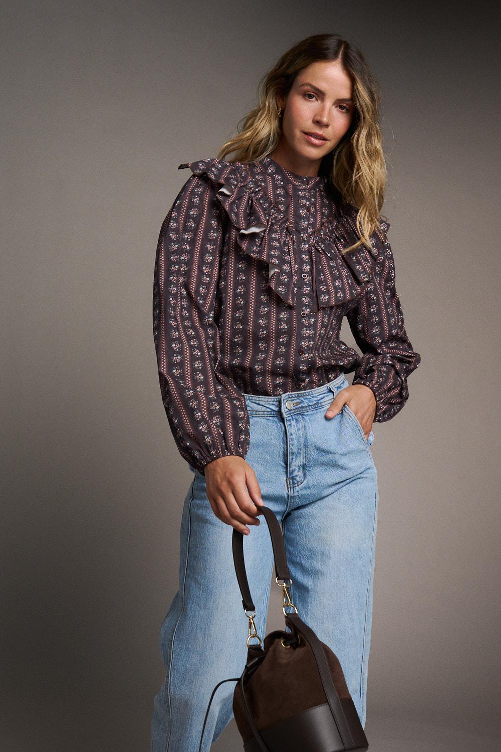 Camisa Floral Lucie