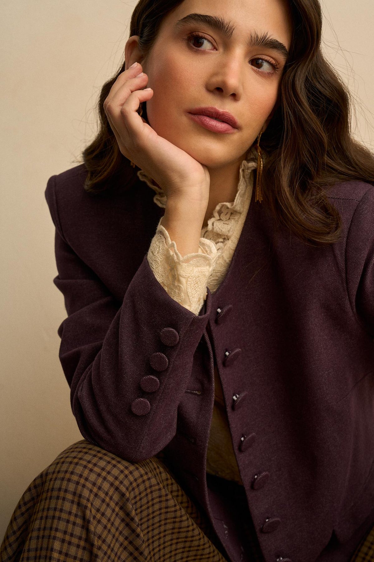 Chaqueta Cuello Redondo Esmée