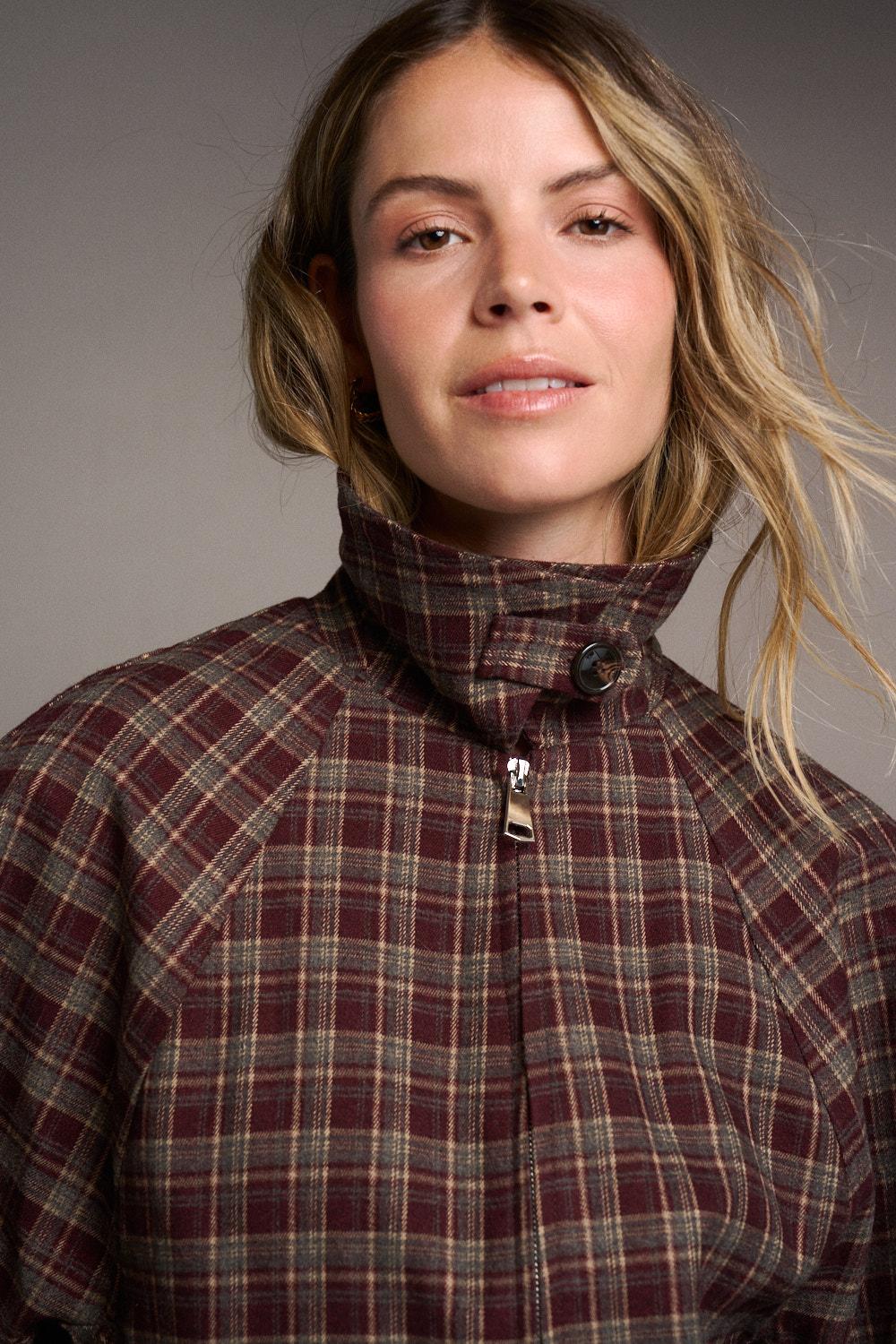Bomber Cuadros Paloma