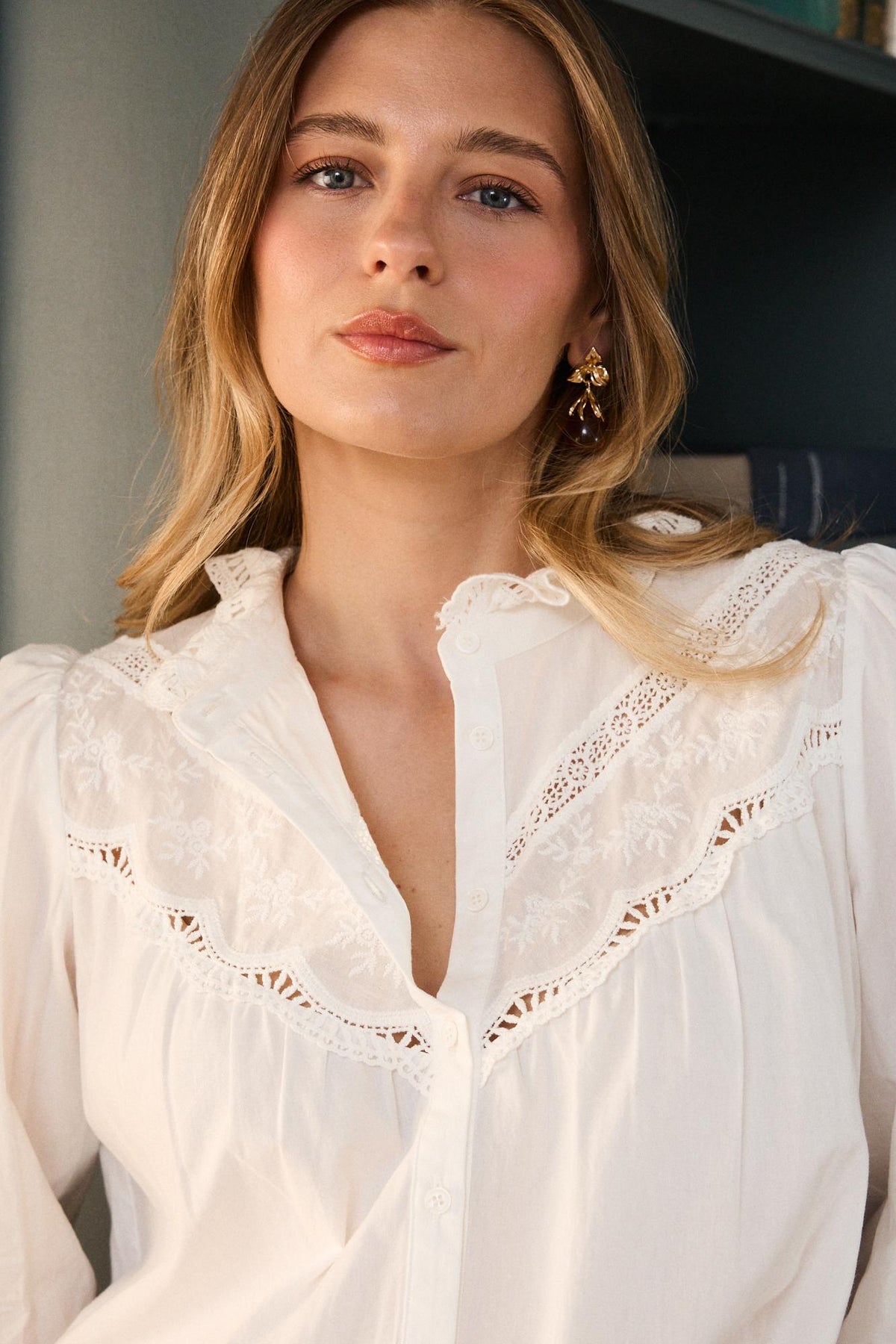 Camisa Bordado Paulina