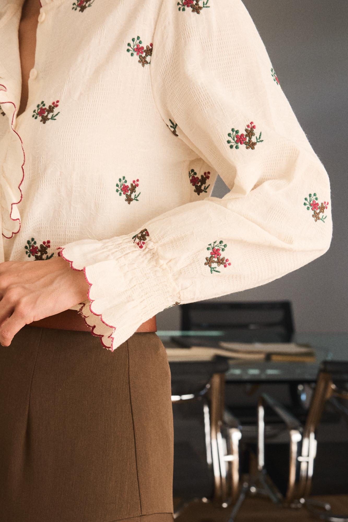 Camisa Flores Halo