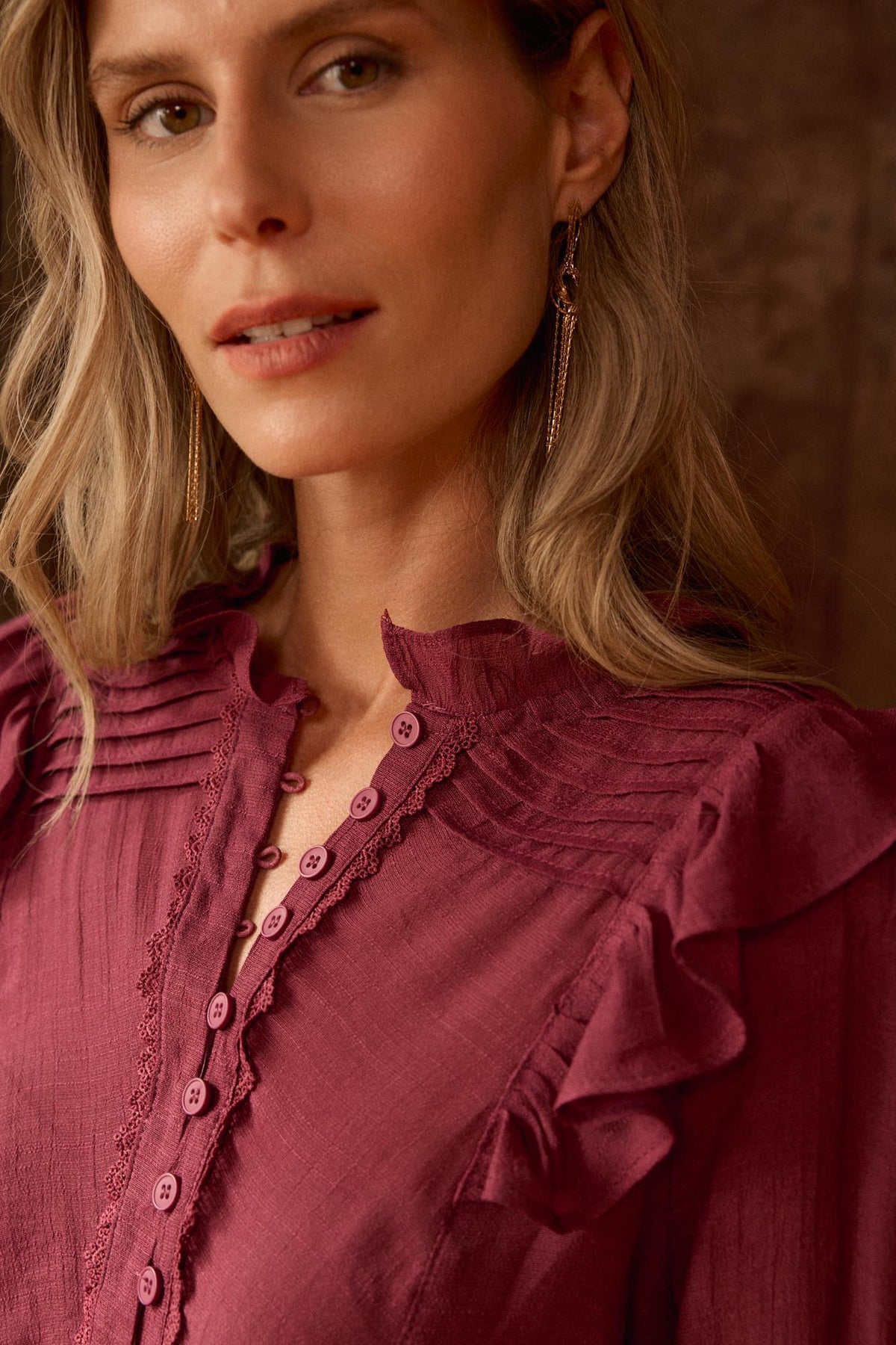 Blusa Volante Alexandra