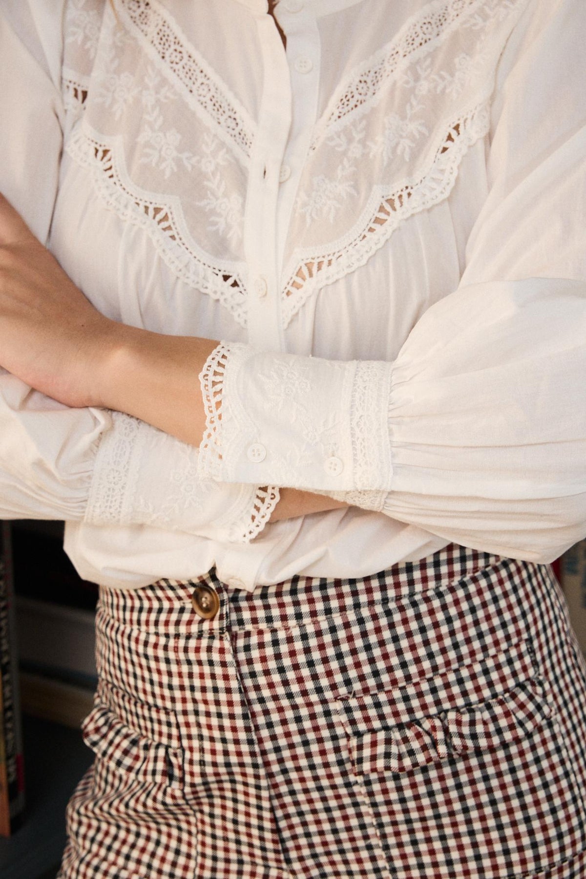 Camisa Bordado Paulina
