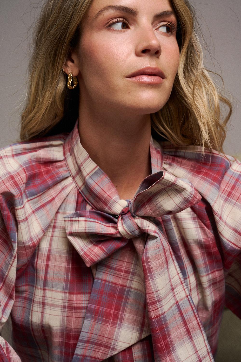 Blusa Cuadros Eloise
