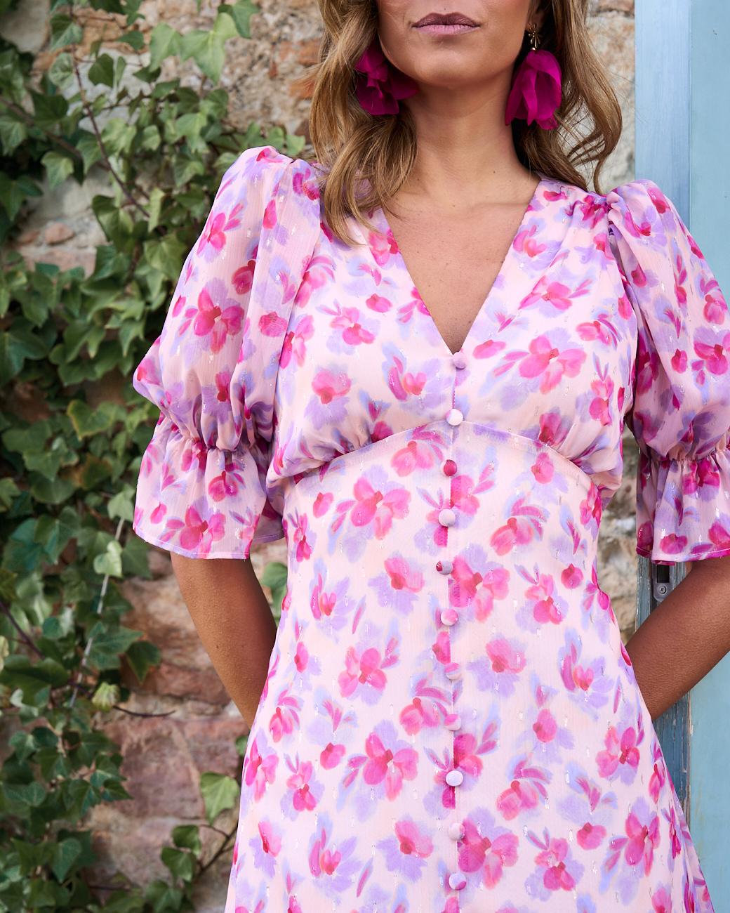 Vestido Estampado Sara