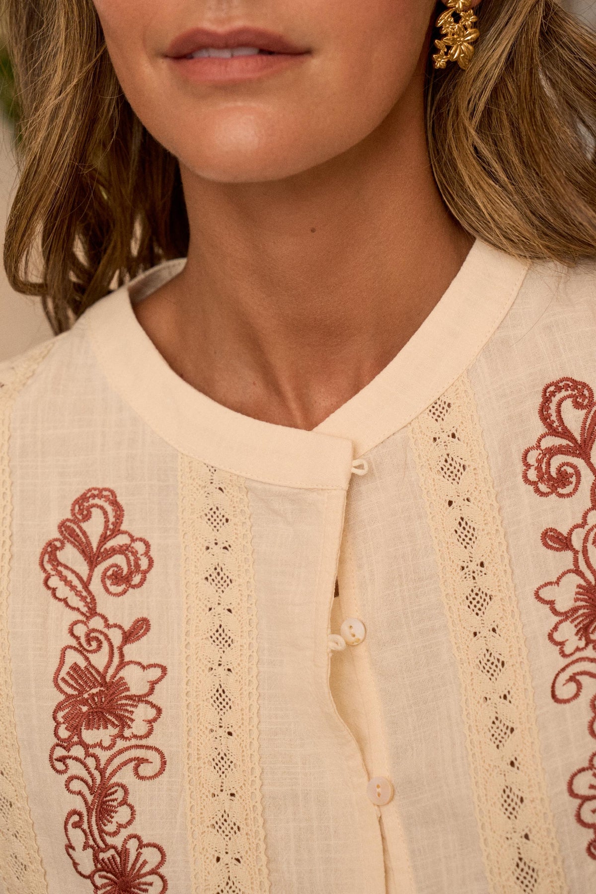 Blusa Bordado Melisenda