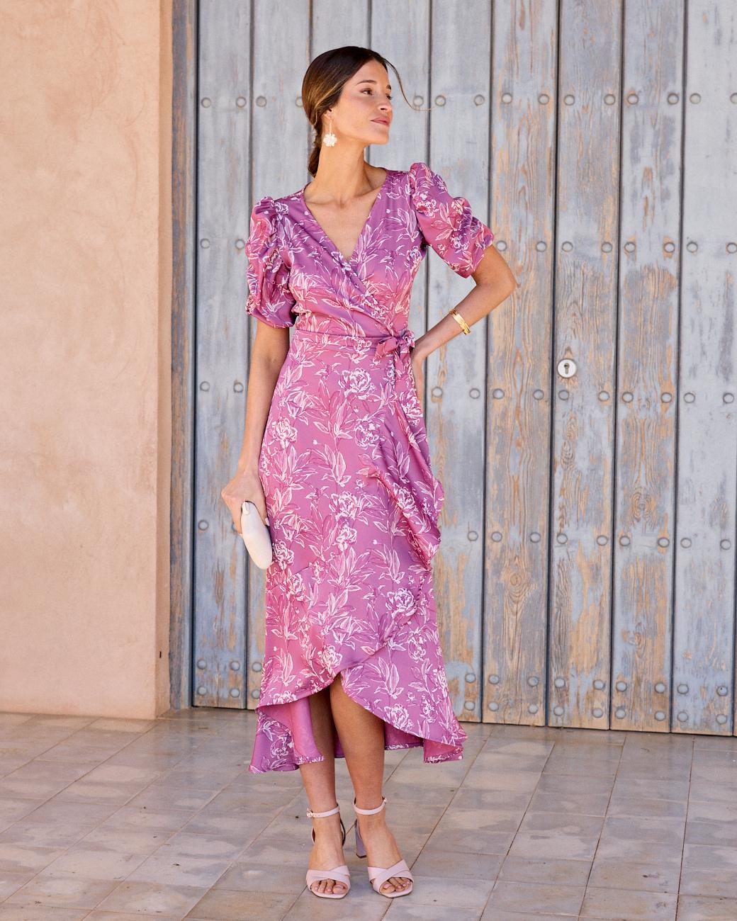 VESTIDO ESCOTE VIOLETTA