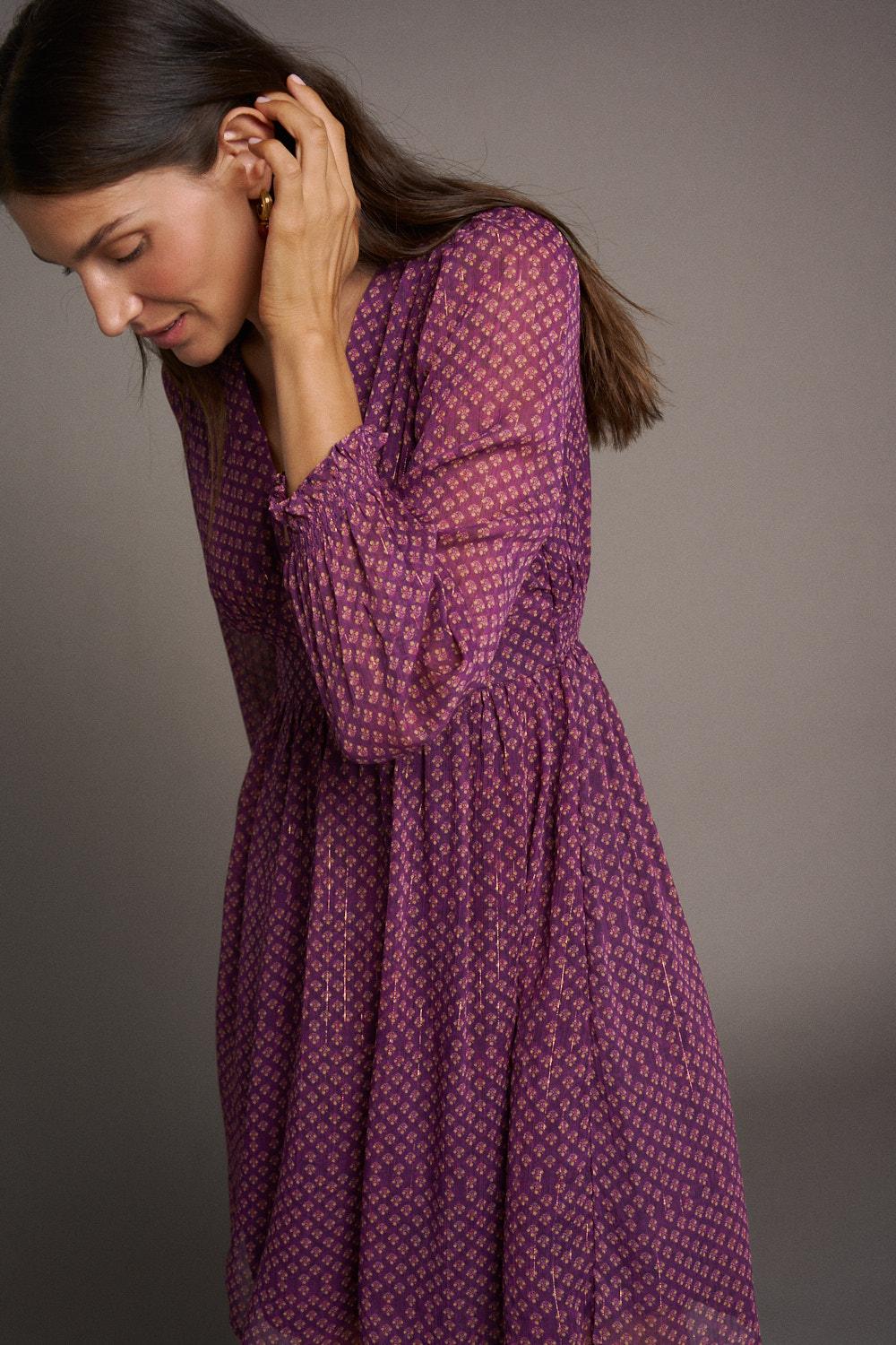 Vestido Estampado Émilie